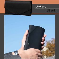 ★最小サイズの長財布 本革イタリアンレザー財布 レディース メンズ 軽量 <t729-> 17枚目の画像