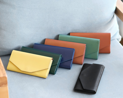 ☆最小サイズの長財布 本革イタリアンレザー財布 レディース