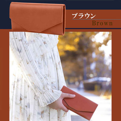 ★最小サイズの長財布 本革イタリアンレザー財布 レディース メンズ 軽量 <t729-> 15枚目の画像