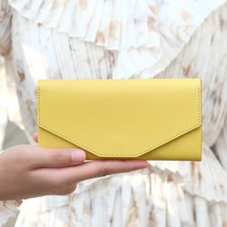 ★最小サイズの長財布 本革イタリアンレザー財布 レディース メンズ 軽量 <t729-> 2枚目の画像