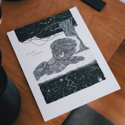 ペン画の世界を一冊に／ 作品集『AYUMI HIDAKA ART BOOK』 ZINE