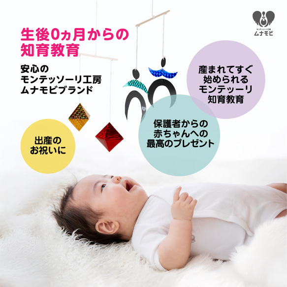 【製作キット】ムナリ八面体ダンサーモビール3セット 2枚目の画像