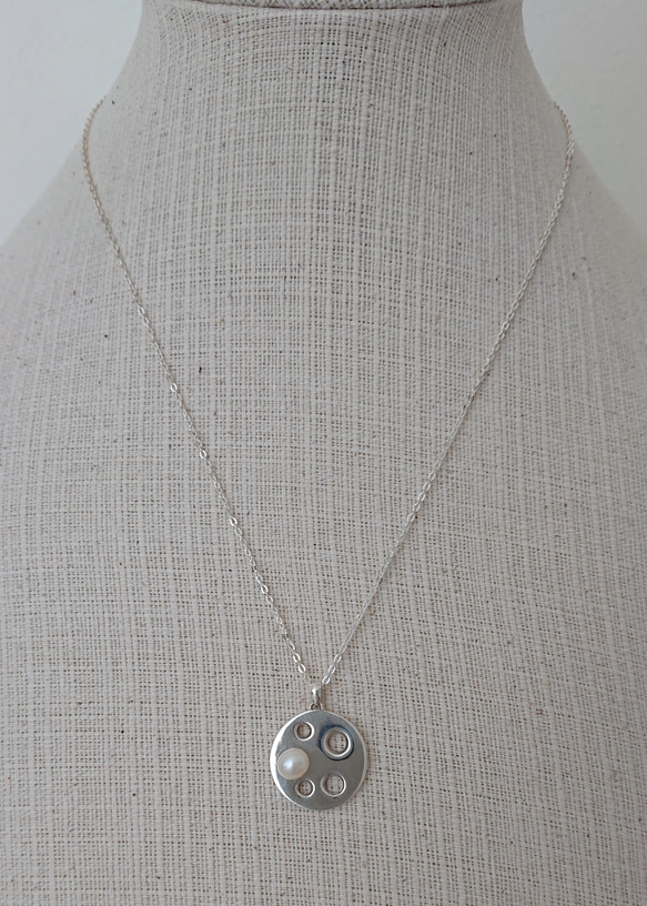 "RENKON"  silver  necklace 【再販】 4枚目の画像
