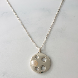 "RENKON"  silver  necklace 【再販】 1枚目の画像
