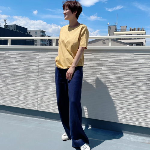 楽天市場】リネン ワイド パンツ（柄チェック）（レディース