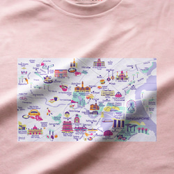 map-T シンガポール 地図 半袖Tシャツ 10枚目の画像
