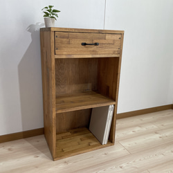 サイズオーダー可】木のぬくもり感じるロ―テーブル・N×グリーン サイズ