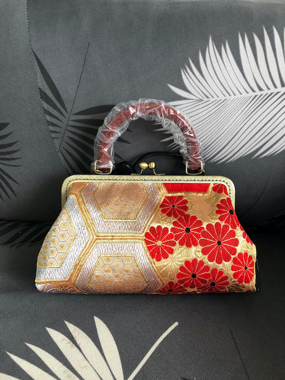 アンズルーム【リメイク】☆ハンドメイド☆2WAY☆着物 帯