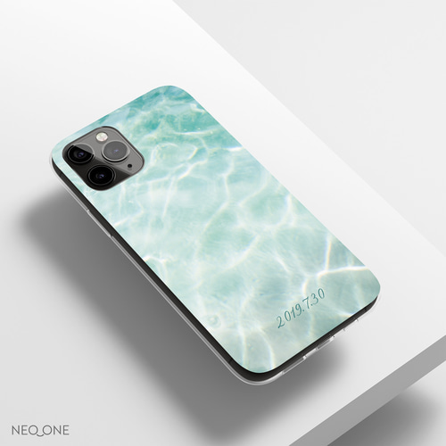 名入れ オーダーメイド【ウォーター ケース】名前 文字入れ