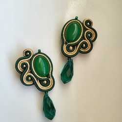 ソウタシエ アクセサリーセット コーム 耳飾り ホワイト