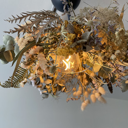 ドライフラワーペンダントライト》ボタニカルライト/ドライフラワー