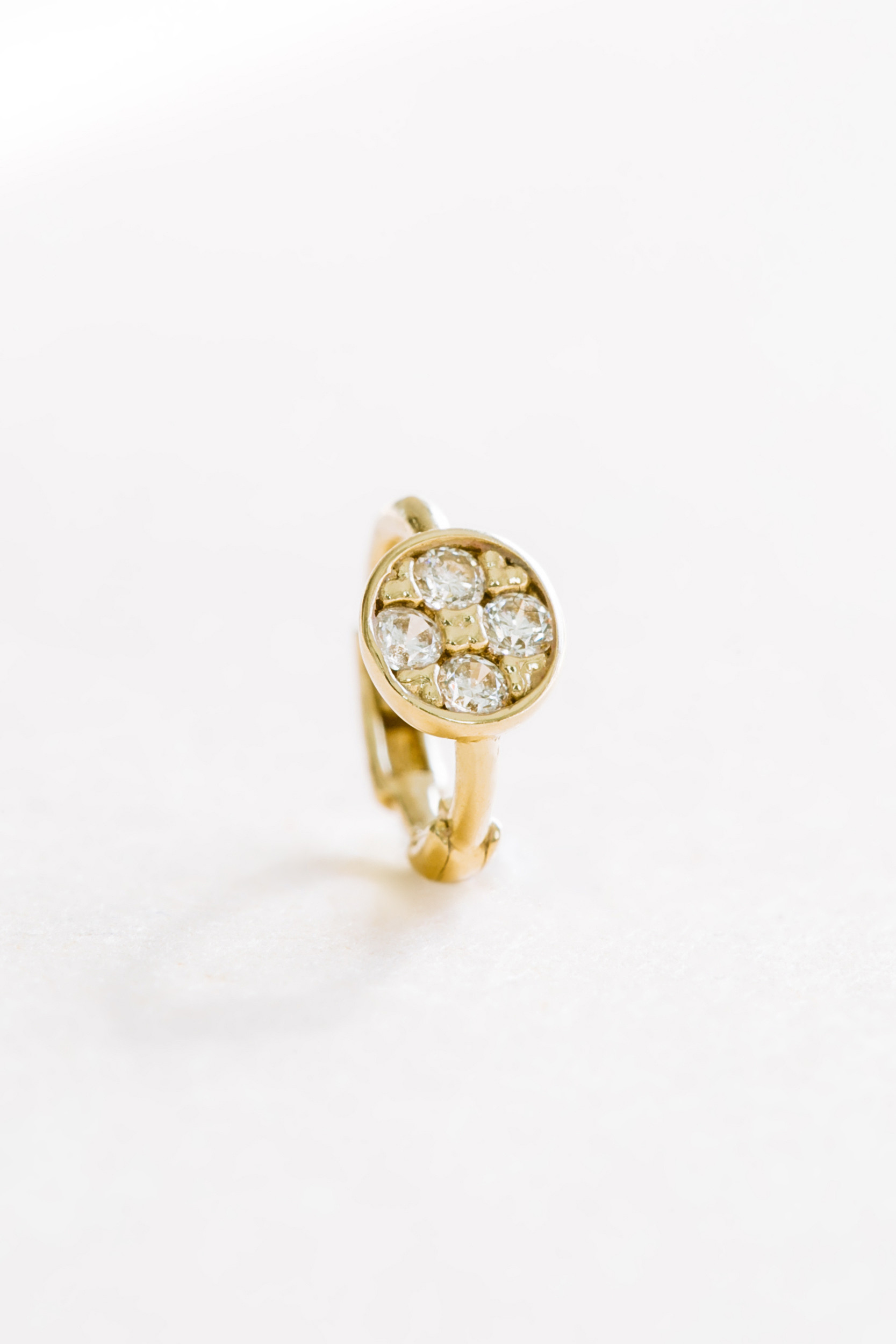 14K金 ゴールド 耳 鼻 軟骨 ニップル ヘリックス トラガス メンズ レディース フープ ピアス リング イヤリン