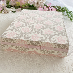 カルトナージュ》大人のお道具箱 おしゃれ 収納ケース B5サイズ お道具