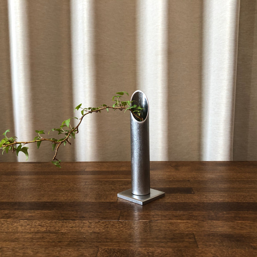 ステンレスの一輪挿し 一輪挿し・花瓶・花器 アーク工房 通販 14362289