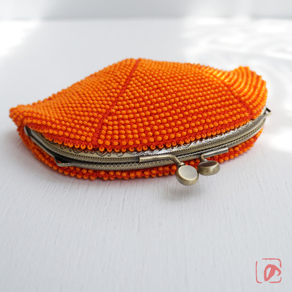 Ba-ba handmade Seedbeads crochet pouch No.1691 第2張的照片