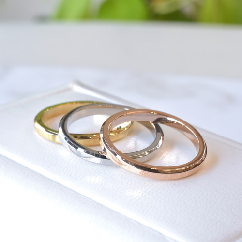 天使の輪ーエンジェルリングー細身 高見え ご褒美リング サージカル