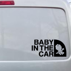 赤ちゃん　BABY IN THE CAR　ステッカー 4枚目の画像