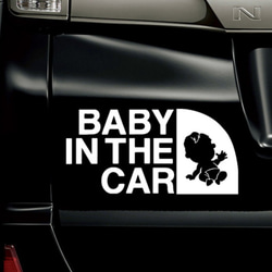 赤ちゃん　BABY IN THE CAR　ステッカー 3枚目の画像