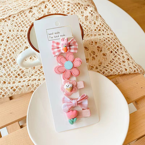 ヘアピン全9種類♡5個セット ベビーヘアピン 赤ちゃんヘアクリップ