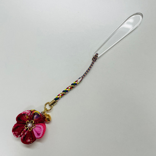 ❁帯飾り❁ 根付【つまみ細工】 その他アクセサリー halu factory 通販