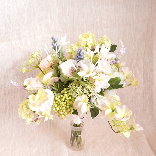 ウェディングブーケアーティフィシャルフラワーブーケ ウエディングブーケ/アーティフィシャルフラワーブーケ/爽やか