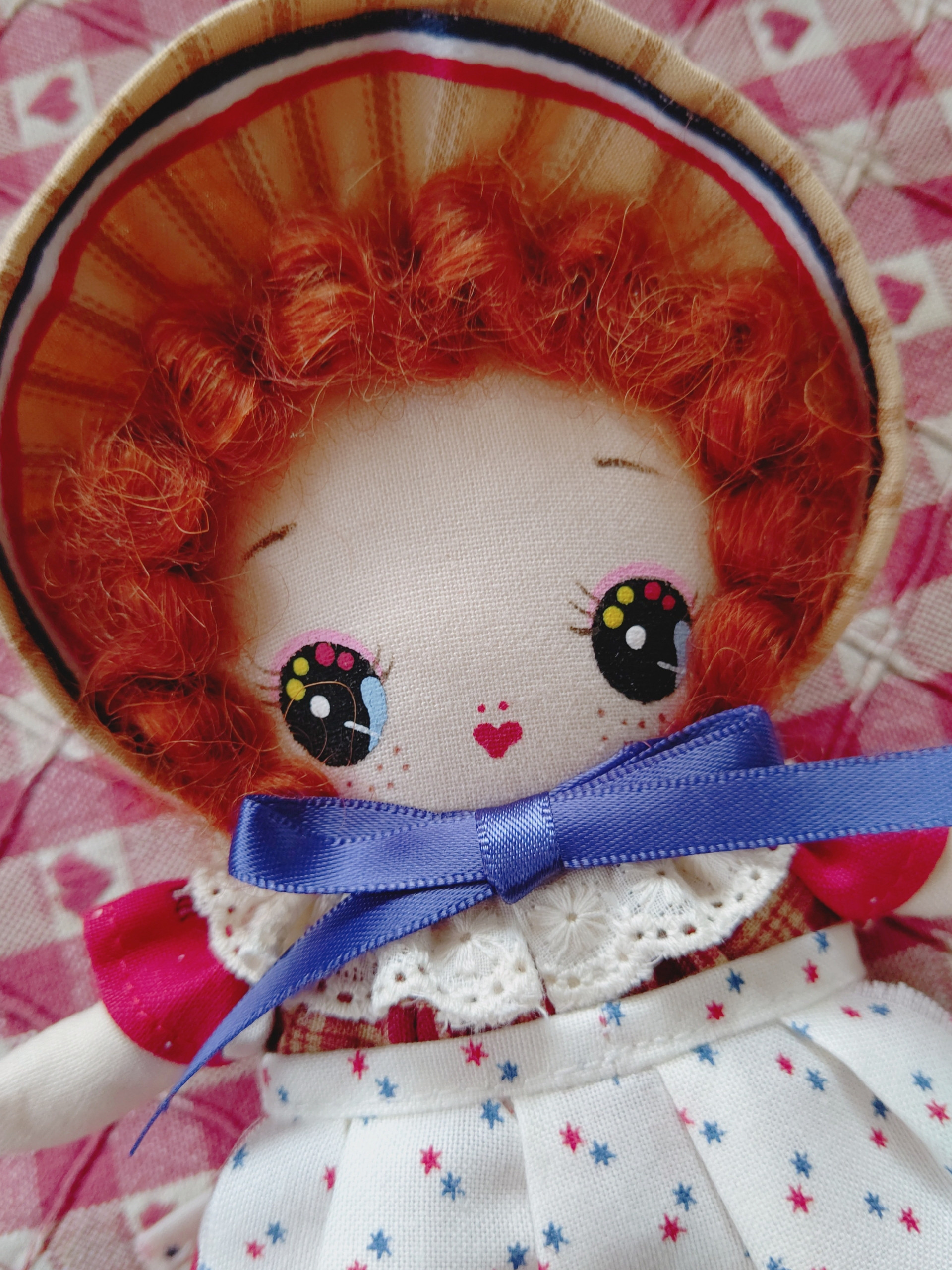 ☆巻き毛の文化人形さん☆