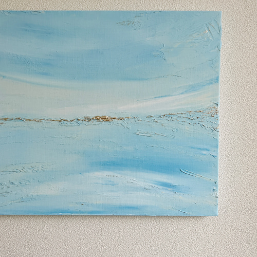SKY - アート おしゃれ 青 海 絵画 インテリア 絵画 空 癒し モダン
