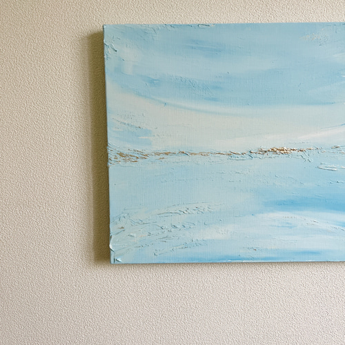 SKY - アート おしゃれ 青 海 絵画 インテリア 絵画 空 癒し モダン
