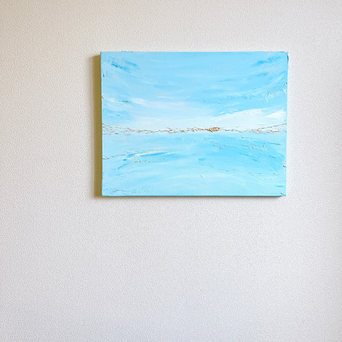 SKY - 青 海 絵画 インテリア アート 絵画 空 癒し モダン