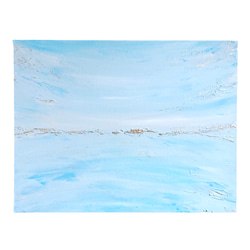 油絵(空) SKY - 青 海 絵画 インテリア アート 絵画 空 癒し モダン