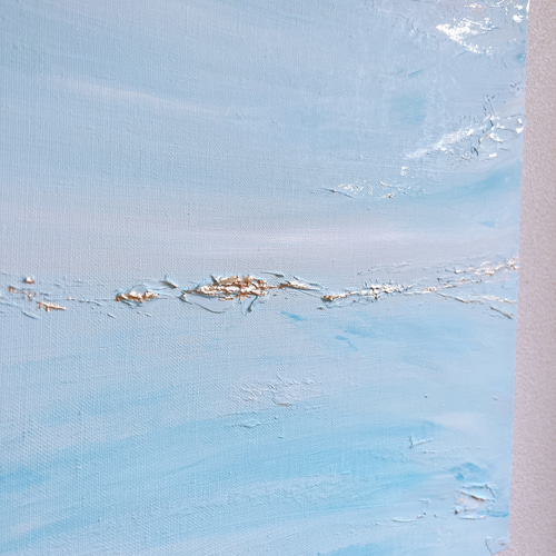 油絵(空) SKY - 青 海 絵画 インテリア アート 絵画 空 癒し モダン