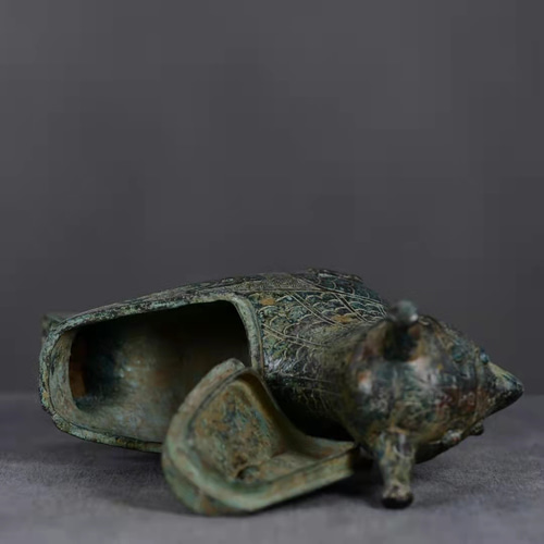 青銅器 青銅製 鳥尊 青銅尊 賞物 置物 希少珍品唐物 4 jd その他
