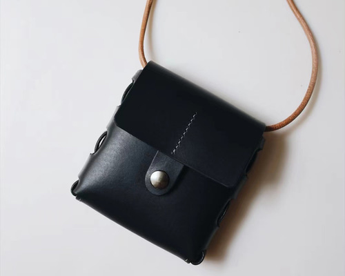 GRINDLODGE boab leather レザーサコッシュ　新品未使用品 JAPAN FACTORY ショルダーバッグ メンズ レディース 栃木レザー