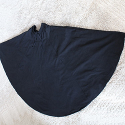 大尺寸 * 任何服裝 [自由排列裙子] 售出超過 1500 件 * 圓形裙子 * 黑色 第17張的照片