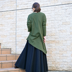 大尺寸 * 任何服裝 [自由排列裙子] 售出超過 1500 件 * 圓形裙子 * 黑色 第9張的照片