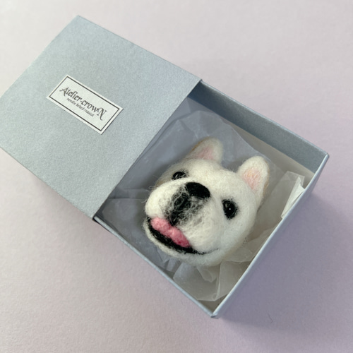 羊毛フェルト 犬 キャバリア フレブル 鏡餅 ツリー カレンダー 専用 受注制作(フレブルフェイス)羊毛フェルト 羊毛フェルト アトリエ