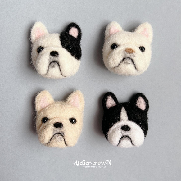 受注制作(フレブルフェイス)羊毛フェルト 羊毛フェルト アトリエ