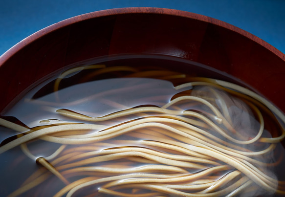 おそばのきもち2束　4人前　乾麺　中細麺　ぼたんそば　自宅用 3枚目の画像