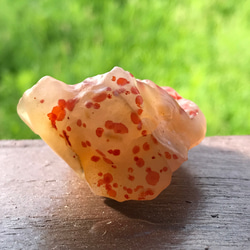 ゴビ石−939 ゴビ瑪瑙　原石　水玉模様 2枚目の画像