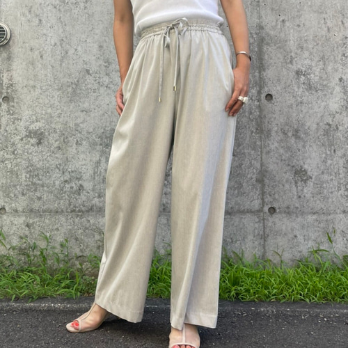 Made in JAPAN】リネンストレッチパンツ ロングパンツ &LOTTA 通販
