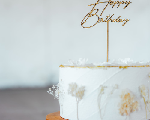 楽天市場】ケーキトッパー 誕生日 1歳 3本セット 木製 one 100日