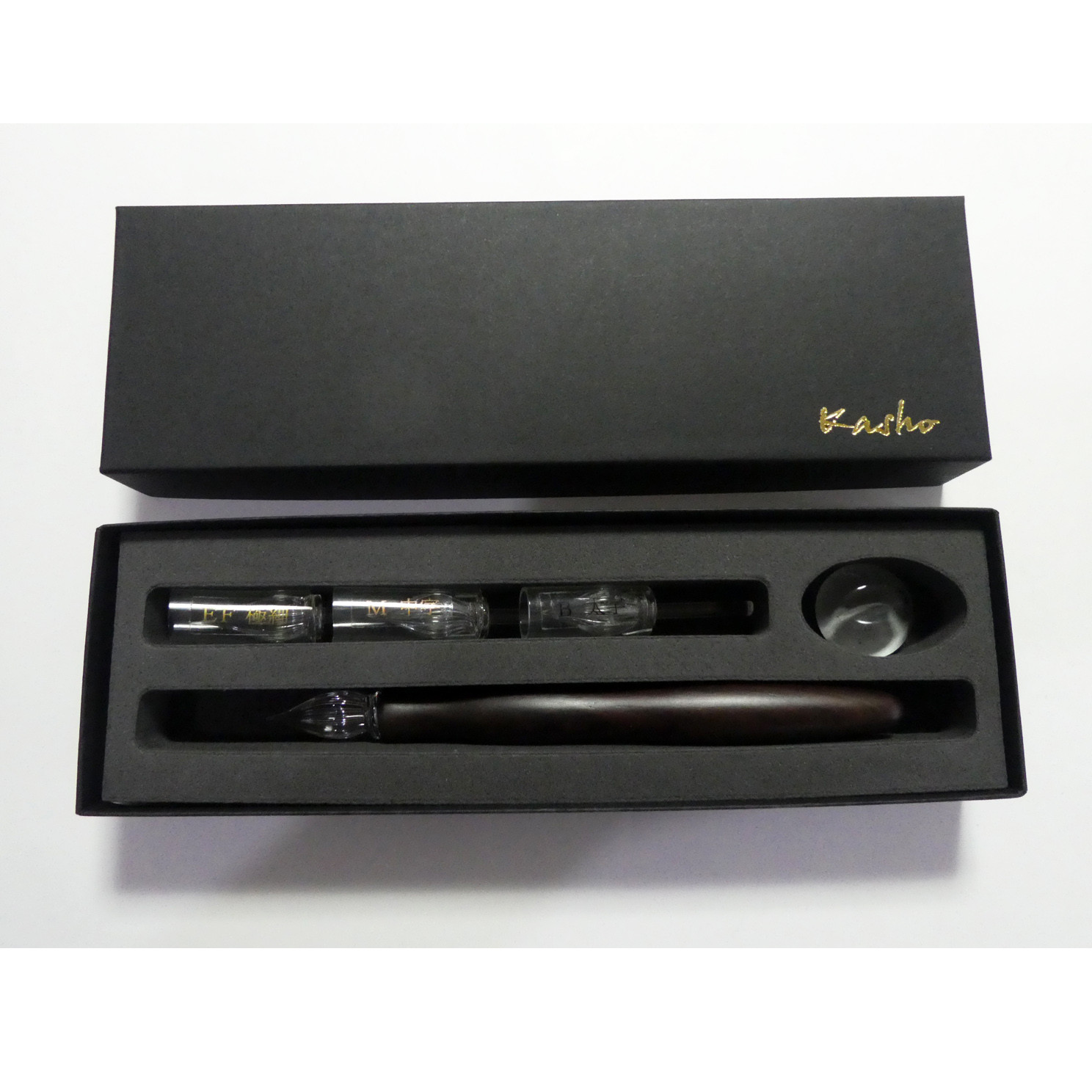 銘木シリーズ　Wood Glasspen　ローズウッド 　FULL SET