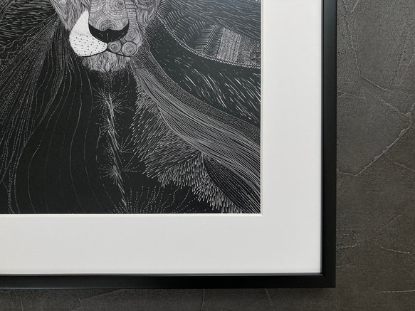 『目覚めるライオン』A3ポスター 4枚目の画像