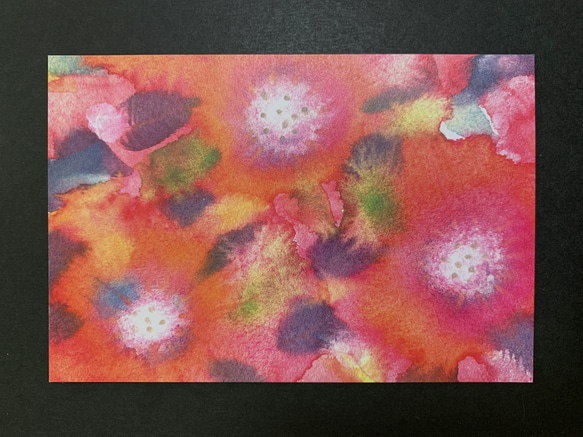 [送料無料]ポストカード10枚セット（花・抽象） 3枚目の画像