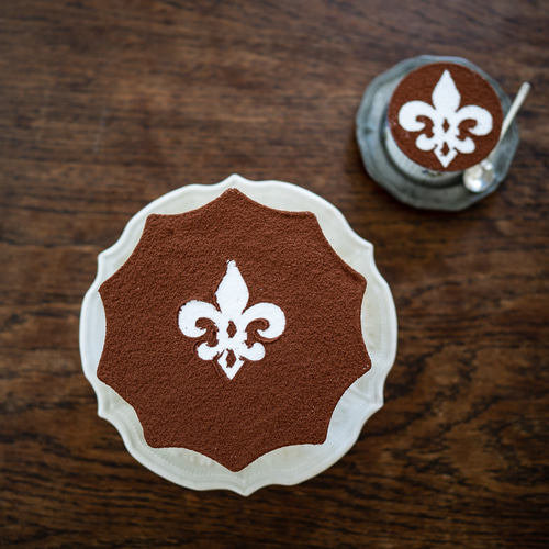 ステンシルセット (百合の紋章とサンティアゴの十字架） クッキー型 h