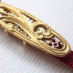 ●帯留/帯留め 水仙 9枚目の画像