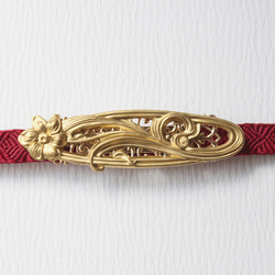 ●帯留/帯留め 水仙 1枚目の画像