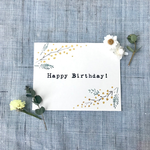 瑠璃玉アザミとアナベルのハーフリース リース hibi 通販 14368312