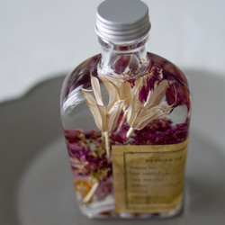紫陽花 ハーバリウム Hydrangea Herbarium <Botanical Wine Red> 2枚目の画像