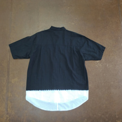 < OSOCU > Chita-momen S/S shirts 知多木綿 ちりめんシャツ スソノコシ 3枚目の画像